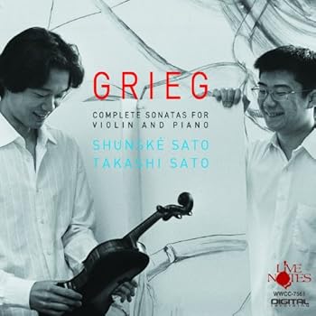 【中古】グリーク:ヴァイオリンソナタ全3曲　(Edvard Grieg: Complete Sonatas for Violin and Piano)【メーカー名】【メーカー型番】【ブランド名】【商品説明】グリーク:ヴァイオリンソナタ全3曲　(Edvard Grieg: Complete Sonatas for Violin and Piano)当店では初期不良に限り、商品到着から7日間は返品を 受付けております。お問い合わせ・メールにて不具合詳細をご連絡ください。他モールとの併売品の為、完売の際はキャンセルご連絡させて頂きます。中古品の商品タイトルに「限定」「初回」「保証」「DLコード」などの表記がありましても、特典・付属品・帯・保証等は付いておりません。電子辞書、コンパクトオーディオプレーヤー等のイヤホンは写真にありましても衛生上、基本お付けしておりません。※未使用品は除く品名に【import】【輸入】【北米】【海外】等の国内商品でないと把握できる表記商品について国内のDVDプレイヤー、ゲーム機で稼働しない場合がございます。予めご了承の上、購入ください。掲載と付属品が異なる場合は確認のご連絡をさせて頂きます。ご注文からお届けまで1、ご注文⇒ご注文は24時間受け付けております。2、注文確認⇒ご注文後、当店から注文確認メールを送信します。3、お届けまで3〜10営業日程度とお考えください。4、入金確認⇒前払い決済をご選択の場合、ご入金確認後、配送手配を致します。5、出荷⇒配送準備が整い次第、出荷致します。配送業者、追跡番号等の詳細をメール送信致します。6、到着⇒出荷後、1〜3日後に商品が到着します。　※離島、北海道、九州、沖縄は遅れる場合がございます。予めご了承下さい。お電話でのお問合せは少人数で運営の為受け付けておりませんので、お問い合わせ・メールにてお願い致します。営業時間　月〜金　11:00〜18:00★お客様都合によるご注文後のキャンセル・返品はお受けしておりませんのでご了承ください。0