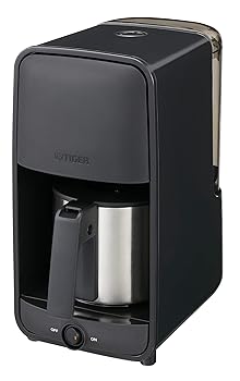 【中古】タイガー魔法瓶(TIGER) コーヒーメーカー ドリップ式 シャワードリップ 簡単操作 保温 0.81L 6杯用 ブラックADC-N060K