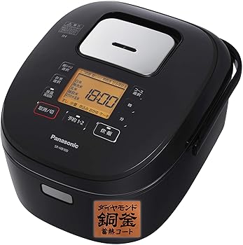 【中古】パナソニック 炊飯器 1升 IH式 ブラック SR-HB180-K【メーカー名】【メーカー型番】【ブランド名】パナソニック(Panasonic) 炊飯器 【商品説明】パナソニック 炊飯器 1升 IH式 ブラック SR-HB180-Kご飯の美味しさを実感できる、コンパクトで使いやすいモデル。「5段全面IH」&「ダイヤモンド銅釜 蓄熱コート」で一粒一粒にしっかり熱を伝えるほぐれやすく味が染み込みやすくなった「炊込みごはん」コースお手入れしやすい「ワンタッチふた加熱板」「ステンレスクリアフレーム」幅×奥行×高さ：27.9×34.8×23.2cm当店では初期不良に限り、商品到着から7日間は返品を 受付けております。お問い合わせ・メールにて不具合詳細をご連絡ください。他モールとの併売品の為、完売の際はキャンセルご連絡させて頂きます。中古品の商品タイトルに「限定」「初回」「保証」「DLコード」などの表記がありましても、特典・付属品・帯・保証等は付いておりません。電子辞書、コンパクトオーディオプレーヤー等のイヤホンは写真にありましても衛生上、基本お付けしておりません。※未使用品は除く品名に【import】【輸入】【北米】【海外】等の国内商品でないと把握できる表記商品について国内のDVDプレイヤー、ゲーム機で稼働しない場合がございます。予めご了承の上、購入ください。掲載と付属品が異なる場合は確認のご連絡をさせて頂きます。ご注文からお届けまで1、ご注文⇒ご注文は24時間受け付けております。2、注文確認⇒ご注文後、当店から注文確認メールを送信します。3、お届けまで3〜10営業日程度とお考えください。4、入金確認⇒前払い決済をご選択の場合、ご入金確認後、配送手配を致します。5、出荷⇒配送準備が整い次第、出荷致します。配送業者、追跡番号等の詳細をメール送信致します。6、到着⇒出荷後、1〜3日後に商品が到着します。　※離島、北海道、九州、沖縄は遅れる場合がございます。予めご了承下さい。お電話でのお問合せは少人数で運営の為受け付けておりませんので、お問い合わせ・メールにてお願い致します。営業時間　月〜金　11:00〜18:00★お客様都合によるご注文後のキャンセル・返品はお受けしておりませんのでご了承ください。0