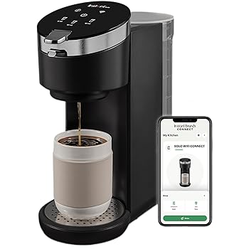 Instant Solo WIFI Connect Single Serve Coffee Maker, From the Makers of Instant Pot, Coffee Brewer, Includes Reusable Coffee Pod & Bold