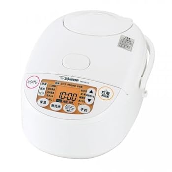【中古】象印マホービン 炊飯器 5.5合 ホワイト NW-VE10-WA
