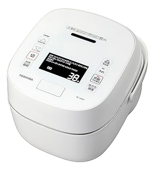 【中古】東芝 炊飯器 1升 真空圧力IHジャー炊飯器 大火力 真空保温 白米40時間 RC-18VXT(W) 炎匠炊き ホワイト ファミリー 入学・入園 新社会人【メーカー名】【メーカー型番】【ブランド名】東芝(TOSHIBA) 炊飯器 【商品説明】東芝 炊飯器 1升 真空圧力IHジャー炊飯器 大火力 真空保温 白米40時間 RC-18VXT(W) 炎匠炊き ホワイト ファミリー 入学・入園 新社会人【大火力1420W】大火力と火加減の「炎匠炊き」 強火で一気に炊き上げることで、一粒一粒お米の芯まで熱が伝わり、ふっくら粒立ちの良いごはんに仕上げる。 また、炊きから蒸らしまで火力を細かく調節することで、ごはんの甘みが増す温度帯をしっかりとり、お米が本来持っている旨みを引き出す。【炊き分け】お好みの食感で炊き分け5通り＋銘柄炊き分け7銘柄 本かまどコースにより、5通りのお好みの食感に合わせた、かまど炊きのおいしさを選べる。 また、7銘柄の各銘柄米（コシヒカリ・ひとめぼれ・ヒノヒカリ・あきたこまち・ななつぼし・ゆめぴりか・つや姫）の特徴を生かしておいしく炊き分ける銘柄炊き分けコースを搭載。【鍛造かまど備長炭釜】 丸底と厚みによる激しい熱対流で一粒一粒ふっくら炊き上げ、うまさを高める。さらに、中央部分に膨らみを設け、効率的に対流を起こして沸騰を促進。当店では初期不良に限り、商品到着から7日間は返品を 受付けております。お問い合わせ・メールにて不具合詳細をご連絡ください。他モールとの併売品の為、完売の際はキャンセルご連絡させて頂きます。中古品の商品タイトルに「限定」「初回」「保証」「DLコード」などの表記がありましても、特典・付属品・帯・保証等は付いておりません。電子辞書、コンパクトオーディオプレーヤー等のイヤホンは写真にありましても衛生上、基本お付けしておりません。※未使用品は除く品名に【import】【輸入】【北米】【海外】等の国内商品でないと把握できる表記商品について国内のDVDプレイヤー、ゲーム機で稼働しない場合がございます。予めご了承の上、購入ください。掲載と付属品が異なる場合は確認のご連絡をさせて頂きます。ご注文からお届けまで1、ご注文⇒ご注文は24時間受け付けております。2、注文確認⇒ご注文後、当店から注文確認メールを送信します。3、お届けまで3〜10営業日程度とお考えください。4、入金確認⇒前払い決済をご選択の場合、ご入金確認後、配送手配を致します。5、出荷⇒配送準備が整い次第、出荷致します。配送業者、追跡番号等の詳細をメール送信致します。6、到着⇒出荷後、1〜3日後に商品が到着します。　※離島、北海道、九州、沖縄は遅れる場合がございます。予めご了承下さい。お電話でのお問合せは少人数で運営の為受け付けておりませんので、お問い合わせ・メールにてお願い致します。営業時間　月〜金　11:00〜18:00★お客様都合によるご注文後のキャンセル・返品はお受けしておりませんのでご了承ください。0