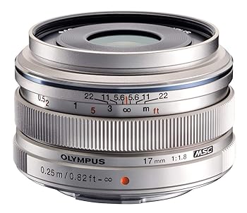 UNIDEN - 【中古】OLYMPUS 単焦点レンズ M.ZUIKO DIGITAL 17mm F1.8 シルバー