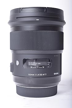 【中古】SIGMA 単焦点標準レンズ Art 50mm F1.4 DG HSM ソニー用 フルサイズ対応 311629