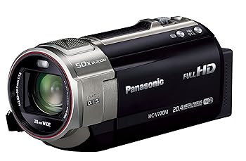 Mamiya - 【中古】パナソニック デジタルハイビジョンビデオカメラ V720 内蔵メモリー64GB ブラック HC-V720M-K