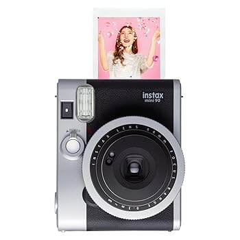 【中古】富士フイルム(FUJIFILM) インスタントカメラ チェキ instax mini 90 ネオクラシック ブラック INS MINI 90 NC