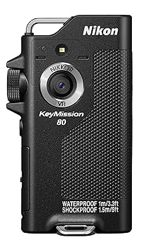 Nikon 防水ウェアラブルカメラ KeyMission 80 BK ブラック