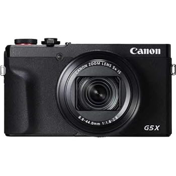 Canon コンパクトデジタルカメラ PowerShot G5 X Mark II ブラック 1.0型センサー/F1.8レンズ/光学5倍ズーム PSG5XMARKII