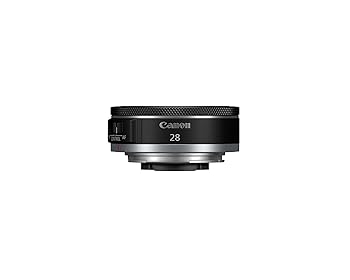 【中古】キヤノン RF28mm F2.8 STMレンズ RFマウント 広角 フルフレームカメラ用 ブラック