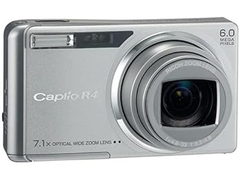 UNIDEN - 【中古】RICOH デジタルカメラ Caplio R4 シルバー
