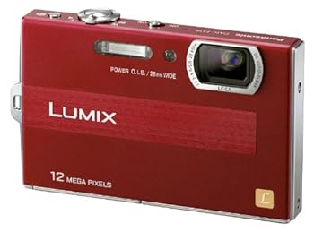 Digital Camera - 【中古】パナソニック デジタルカメラ LUMIX (ルミックス) FP8 レッド DMC-FP8-R