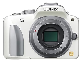 Digital Camera - 【中古】パナソニック ルミックス ミラーレス一眼カメラ/ボディ フルハイビジョンムービー一眼 シェルホワイト DMC-G3-W