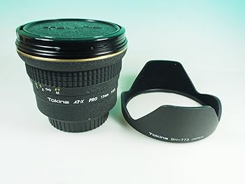 【中古】tokina AF レンズ AT-X Pro 17mm F3.5 For canon