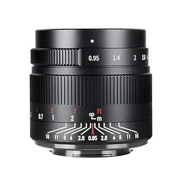 EXEMODE - 【中古】7artisans 七工匠 35mm f0.95 Xマウント 単焦点レンズ 富士 X-T1 X-T2 X-T3 X-T20 X-T30 X-E1 X-E2 X-E3 大口径 APS-C ミラーレス カメラ用コン
