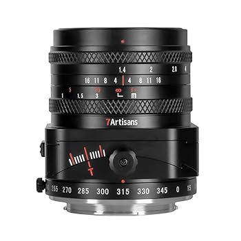 Power Supplies, Chargers - 【中古】7artisans 七工匠 Tilt-Shift 50mm F1.4 APS-C Eマウント ソニーE用 レンズ 単焦点 チルトレンズ ティルト&シフト (2年保証付・国内正規品)