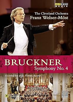 【中古】アントン・ブルックナー:交響曲 第4番 変ホ長調 WAB 104(1888年版、ベンジャミン・コースヴェット校訂)[DVD] umibose-10310969 Umibose楽天市場店 パッケージ画像