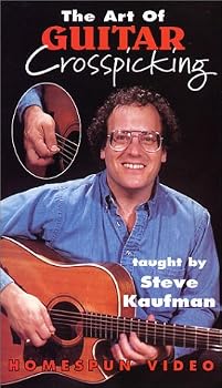 【中古】Steve Kaufman: Art of Guitar Crosspicking [VHS]