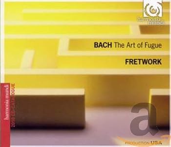 J.S.バッハ:フーガの技法 BWV 1080 (6つのヴィオラ・ダ・ガンバ版) BACH : The Art of Fugue / FRETWORK)  