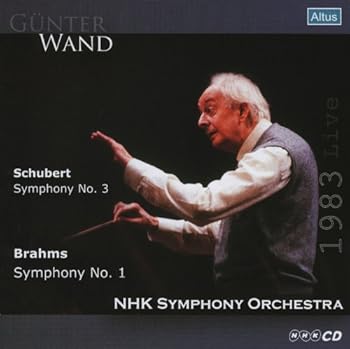 【中古】シューベルト : 交響曲第3番 | ブラームス : 交響曲第1番 (Schubert : Symphony No.3 | Brahms : Symphony No.1 / Gunter Wand & NHK Symphony O umibose-10418376 Umibose楽天市場店 パッケージ画像