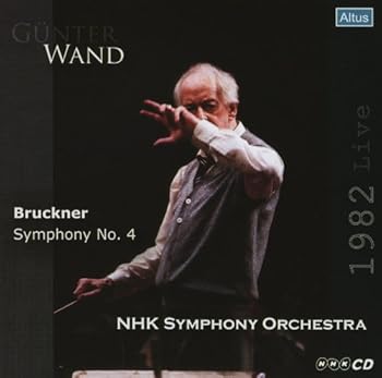 【中古】ブルックナー : 交響曲 第4番 変ホ長調 「ロマンティック」 (ハース版) (Bruckner : Symphony No.4 / Gunter Wand & NHK Symphony Orchestra) [1 umibose-10418781 Umibose楽天市場店 パッケージ画像
