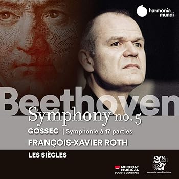 【中古】ベートーヴェン : 交響曲第5番「運命」、ゴセック : 17声の交響曲 / フランソワ=グザヴィエ・ロト、レ・シエクル (Beethoven : Symphonie Nr.5 / umibose-10417859 Umibose楽天市場店 パッケージ画像