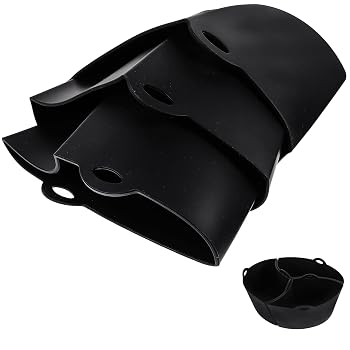 【中古】BESTonZON スロークッカー用シリコン仕切りポットライナー ハンドル付き再...