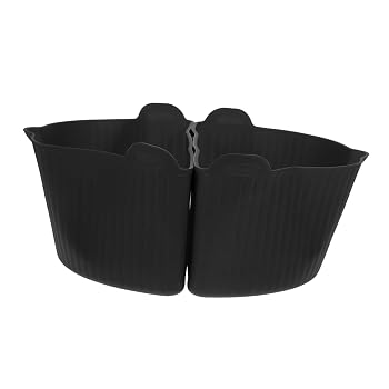 【中古】ledmomo 黒色シリコン製スロークッカー用ライナー 食器洗い機対応 高温耐...