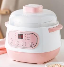 【中古】電気煮込み鍋、セラミックスープ鍋、家庭用焦げ付き防止ミルク鍋、自動予...