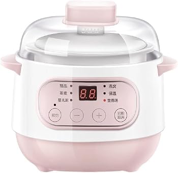 【中古】電気煮込み鍋、セラミックスープ鍋、家庭用焦げ付き防止ミルク鍋、自動予...