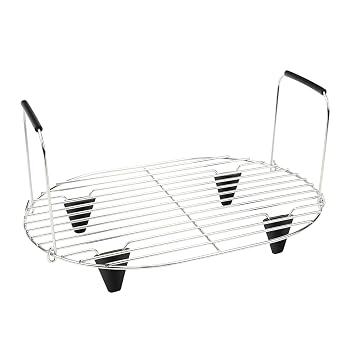 【中古】ステンレス鋼ラック調理アクセサリー蒸しホルダー焙煎ラックグリルラック ...