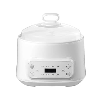 【中古】Vifxucy電気ポット 電気シチューポット 防水シチューポット 家庭用ノンス...