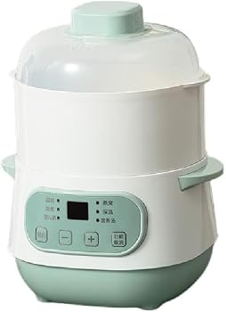【中古】電気煮込み鍋、セラミックスープ鍋、家庭用焦げ付き防止ミルク鍋、自動予...
