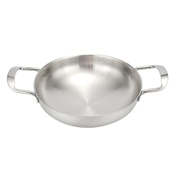 【中古】OUNONA ステンレス製の家庭用ラーメン鍋 ストックポット シルバー 色 均一...