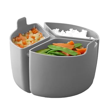 【中古】スロークッカー 仕切りプレート 3コンパートメント 耐熱 食品グレード 折...