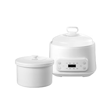 【中古】電気煮込み鍋 電気鍋 多機能鍋 ??Demanca 家庭用 保温機能 調理鍋 煮込み...