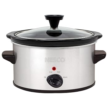 【中古】NESCO SC-150-47 スロークッカー 1.5クォート シルバー