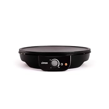 【中古】Livoo クレープメーカー DOP196