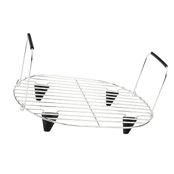 【中古】高さ調整ラックお手入れ簡単ステンレス鋼グリルとロースト 8.5 クォート M...