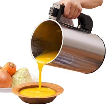【中古】THANKO スープメーカー 豆乳が作れる 洗いやすい 大容量 1.5L ポタージュが作れる 残り物がごちそうに 「全自動食べるスープメーカー2」 SOUPMKHGY【メーカー名】【メーカー型番】【ブランド名】THANKO スープメーカー 【商品説明】THANKO スープメーカー 豆乳が作れる 洗いやすい 大容量 1.5L ポタージュが作れる 残り物がごちそうに 「全自動食べるスープメーカー2」 SOUPMKHGY【豆乳が作れるスープメーカーで残り物が簡単ごちそうに】 余った野菜など、好きな食材を入れるだけで、簡単にごちそうスープになる！ 具入りのスープはもちろん、本格ポタージュもボタンひとつで完成します。 手作りの豆乳・アーモンドミルク・オーツミルクもこれ1台におまかせ。 手間いらずで本格、無添加、オリジナルの植物性ミルクを作れます。【好きな具材を入れるだけ】 余った野菜など、好きな食材を入れるだけで、簡単にごちそうスープに！ ほったらかしでOKなスープメーカーは、1.5Lと大容量！ 家族全員分、冷凍保存用など、一度にたくさん本格スープが作れます。【豆乳などの植物性ミルクを簡単に手作り】 今回登場の「全自動食べるスープメーカー2」は、豆乳などの植物性ミルクモードがより本格的になりました！ 豆乳だけでなくアーモンドミルク・オーツミルクモードも搭載。 素材や具材の状態、温度などによって適切な動作をするプログラムで調理します。 また、今回の「全自動食べるスープメーカー2」はなんとおからカップ付き！ 別容器に移して濾したり絞ったりする必要がありません。【カット・加熱・攪拌がこれ一台】 スープ・ミルク作りに必要なカット・加熱・攪拌を全自動で行ってくれるため、 食材を入れてボタンを押せばあとはほったらかしでOK。 作りたいものに合わせた調理プログラムで、本格スープ/ミルクを作ります。 今回の「全自動食べるスープメーカー2」は、ここが進化！ 調理後、操作するまで温度80℃で自動保温。 完成する時間を計算して作らずとも、完成後最大8時間までは熱々の出来立て状態をキープします。 忙しい夕食作りにぴったりな仕様に進化しました。【調理モードは7種類】 ジュースやスムージー作りに適したミキサーモード、 アーモンド(常温/温)、豆乳、オーツなどの植物性ミルクモード、 スープに適した煮込み・ポタージュモードの7種類搭載。 ボタンひとつ押すだけで、用途に合わせたプログラムで自動調理を行います。当店では初期不良に限り、商品到着から7日間は返品を 受付けております。お問い合わせ・メールにて不具合詳細をご連絡ください。他モールとの併売品の為、完売の際はキャンセルご連絡させて頂きます。中古品の商品タイトルに「限定」「初回」「保証」「DLコード」などの表記がありましても、特典・付属品・帯・保証等は付いておりません。電子辞書、コンパクトオーディオプレーヤー等のイヤホンは写真にありましても衛生上、基本お付けしておりません。※未使用品は除く品名に【import】【輸入】【北米】【海外】等の国内商品でないと把握できる表記商品について国内のDVDプレイヤー、ゲーム機で稼働しない場合がございます。予めご了承の上、購入ください。掲載と付属品が異なる場合は確認のご連絡をさせて頂きます。ご注文からお届けまで1、ご注文⇒ご注文は24時間受け付けております。2、注文確認⇒ご注文後、当店から注文確認メールを送信します。3、お届けまで3〜10営業日程度とお考えください。4、入金確認⇒前払い決済をご選択の場合、ご入金確認後、配送手配を致します。5、出荷⇒配送準備が整い次第、出荷致します。配送業者、追跡番号等の詳細をメール送信致します。6、到着⇒出荷後、1〜3日後に商品が到着します。　※離島、北海道、九州、沖縄は遅れる場合がございます。予めご了承下さい。お電話でのお問合せは少人数で運営の為受け付けておりませんので、お問い合わせ・メールにてお願い致します。営業時間　月〜金　11:00〜18:00★お客様都合によるご注文後のキャンセル・返品はお受けしておりませんのでご了承ください。0