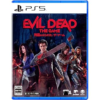 【中古】Evil Dead: The Game (死霊のはらわた: ザ・ゲーム) -PS5 【特典】アッシュ・ウィリアムズ: 勇敢な騎士、アッシュ・ウィリアムズ: Sマート制服、