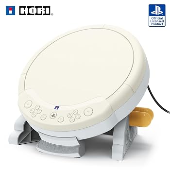 【中古】【SONYライセンス商品】太鼓の達人専用コントローラー 太鼓とバチ for PlayStation?5, PlayStation?4, Windows PC【コントローラー単品】