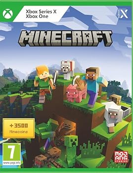 【中古】Xbox Minecraft 3500マインコイン付き ? シリーズX、1つ。