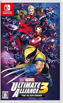 【中古】MARVEL ULTIMATE ALLIANCE 3: The Black Order(マーベルアルティメットアライアンス ザ ブラックオーダー)-Switch【メーカー名】【メーカー型番】【ブランド名】任天堂 ゲームソフト 【商品説明】MARVEL ULTIMATE ALLIANCE 3: The Black Order(マーベルアルティメットアライアンス ザ ブラックオーダー)-Switch30体以上のMarvelヒーローから夢のチームを編成し、悪の支配から世界を救え!Nintendo Switchのみで展開されるオリジナルストーリーを、シングルプレイで、あるいはローカル通信・オンライン通信でそれぞれ最大4人まで協力して楽しむことが可能。当店では初期不良に限り、商品到着から7日間は返品を 受付けております。お問い合わせ・メールにて不具合詳細をご連絡ください。他モールとの併売品の為、完売の際はキャンセルご連絡させて頂きます。中古品の商品タイトルに「限定」「初回」「保証」「DLコード」などの表記がありましても、特典・付属品・帯・保証等は付いておりません。電子辞書、コンパクトオーディオプレーヤー等のイヤホンは写真にありましても衛生上、基本お付けしておりません。※未使用品は除く品名に【import】【輸入】【北米】【海外】等の国内商品でないと把握できる表記商品について国内のDVDプレイヤー、ゲーム機で稼働しない場合がございます。予めご了承の上、購入ください。掲載と付属品が異なる場合は確認のご連絡をさせて頂きます。ご注文からお届けまで1、ご注文⇒ご注文は24時間受け付けております。2、注文確認⇒ご注文後、当店から注文確認メールを送信します。3、お届けまで3〜10営業日程度とお考えください。4、入金確認⇒前払い決済をご選択の場合、ご入金確認後、配送手配を致します。5、出荷⇒配送準備が整い次第、出荷致します。配送業者、追跡番号等の詳細をメール送信致します。6、到着⇒出荷後、1〜3日後に商品が到着します。　※離島、北海道、九州、沖縄は遅れる場合がございます。予めご了承下さい。お電話でのお問合せは少人数で運営の為受け付けておりませんので、お問い合わせ・メールにてお願い致します。営業時間　月〜金　11:00〜18:00★お客様都合によるご注文後のキャンセル・返品はお受けしておりませんのでご了承ください。0