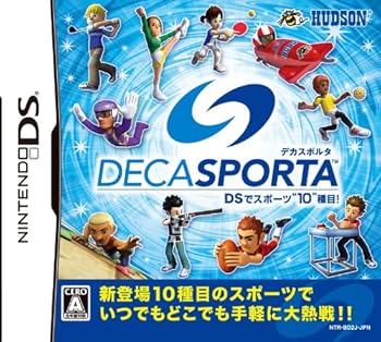 【中古】DECA SPORTA(デカスポルタ) DSでスポーツ"10"種目!【メーカー名】【メーカー型番】【ブランド名】ハドソン ゲームソフト 【商品説明】DECA SPORTA(デカスポルタ) DSでスポーツ"10"種目!当店では初期不良に限り、商品到着から7日間は返品を 受付けております。お問い合わせ・メールにて不具合詳細をご連絡ください。他モールとの併売品の為、完売の際はキャンセルご連絡させて頂きます。中古品の商品タイトルに「限定」「初回」「保証」「DLコード」などの表記がありましても、特典・付属品・帯・保証等は付いておりません。電子辞書、コンパクトオーディオプレーヤー等のイヤホンは写真にありましても衛生上、基本お付けしておりません。※未使用品は除く品名に【import】【輸入】【北米】【海外】等の国内商品でないと把握できる表記商品について国内のDVDプレイヤー、ゲーム機で稼働しない場合がございます。予めご了承の上、購入ください。掲載と付属品が異なる場合は確認のご連絡をさせて頂きます。ご注文からお届けまで1、ご注文⇒ご注文は24時間受け付けております。2、注文確認⇒ご注文後、当店から注文確認メールを送信します。3、お届けまで3〜10営業日程度とお考えください。4、入金確認⇒前払い決済をご選択の場合、ご入金確認後、配送手配を致します。5、出荷⇒配送準備が整い次第、出荷致します。配送業者、追跡番号等の詳細をメール送信致します。6、到着⇒出荷後、1〜3日後に商品が到着します。　※離島、北海道、九州、沖縄は遅れる場合がございます。予めご了承下さい。お電話でのお問合せは少人数で運営の為受け付けておりませんので、お問い合わせ・メールにてお願い致します。営業時間　月〜金　11:00〜18:00★お客様都合によるご注文後のキャンセル・返品はお受けしておりませんのでご了承ください。0