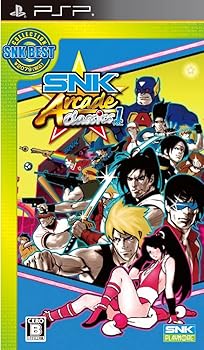 【中古】SNK BEST COLLECTION SNK アーケードクラシックス Vol.1 - PSP【メーカー名】【メーカー型番】【ブランド名】SNK ゲームソフト 【商品説明】SNK BEST COLLECTION SNK アーケードクラシックス Vol.1 - PSP対応機種：プレイステーション・ポータブルCERO年齢別レーティング：CERO B（12歳以上対象の表現内容が含まれています）品番：ULJS-297当店では初期不良に限り、商品到着から7日間は返品を 受付けております。お問い合わせ・メールにて不具合詳細をご連絡ください。他モールとの併売品の為、完売の際はキャンセルご連絡させて頂きます。中古品の商品タイトルに「限定」「初回」「保証」「DLコード」などの表記がありましても、特典・付属品・帯・保証等は付いておりません。電子辞書、コンパクトオーディオプレーヤー等のイヤホンは写真にありましても衛生上、基本お付けしておりません。※未使用品は除く品名に【import】【輸入】【北米】【海外】等の国内商品でないと把握できる表記商品について国内のDVDプレイヤー、ゲーム機で稼働しない場合がございます。予めご了承の上、購入ください。掲載と付属品が異なる場合は確認のご連絡をさせて頂きます。ご注文からお届けまで1、ご注文⇒ご注文は24時間受け付けております。2、注文確認⇒ご注文後、当店から注文確認メールを送信します。3、お届けまで3〜10営業日程度とお考えください。4、入金確認⇒前払い決済をご選択の場合、ご入金確認後、配送手配を致します。5、出荷⇒配送準備が整い次第、出荷致します。配送業者、追跡番号等の詳細をメール送信致します。6、到着⇒出荷後、1〜3日後に商品が到着します。　※離島、北海道、九州、沖縄は遅れる場合がございます。予めご了承下さい。お電話でのお問合せは少人数で運営の為受け付けておりませんので、お問い合わせ・メールにてお願い致します。営業時間　月〜金　11:00〜18:00★お客様都合によるご注文後のキャンセル・返品はお受けしておりませんのでご了承ください。0