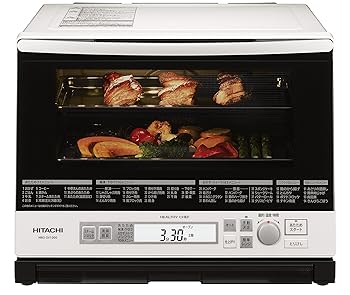 【中古】日立 スチームオーブンレンジ ヘルシーシェフ 33L パールホワイト MRO-SV1000 W【メーカー名】【メーカー型番】【ブランド名】日立(HITACHI) スチームオーブン・レンジ 【商品説明】日立 スチームオーブンレンジ ヘルシーシェフ 33L パールホワイト MRO-SV1000 W【独自の高機能センサーオーブンレンジ】重量と温度をはかる日立独自「Wスキャン」の高度な温度調節機能で温めムラが出にくい。【栄養と旨味を配慮した電子レンジ機能】高度な温度調節機能により野菜などの栄養素の破壊を抑え、肉・魚の旨み成分を引き出す加熱が可能。【スチームオーブンレンジでヘルシーに】過熱水蒸気(スチーム)によるノンフライ調理など、脱脂・減塩・カロリーカットのヘルシーな調理が可能。【豊富なメニューをワンタッチでお手軽に】和食、洋食、中華などを含む全100ものオートメニューを搭載したスチームオーブンレンジ。サイズ:39×50×44.9cm、消費電力:70.5kWh/年、保障期間:1年間、本体重量:18.5 kg、手動レンジ設定(5段階選択可能)800W 600W 500W 200W 100W相当。当店では初期不良に限り、商品到着から7日間は返品を 受付けております。お問い合わせ・メールにて不具合詳細をご連絡ください。他モールとの併売品の為、完売の際はキャンセルご連絡させて頂きます。中古品の商品タイトルに「限定」「初回」「保証」「DLコード」などの表記がありましても、特典・付属品・帯・保証等は付いておりません。電子辞書、コンパクトオーディオプレーヤー等のイヤホンは写真にありましても衛生上、基本お付けしておりません。※未使用品は除く品名に【import】【輸入】【北米】【海外】等の国内商品でないと把握できる表記商品について国内のDVDプレイヤー、ゲーム機で稼働しない場合がございます。予めご了承の上、購入ください。掲載と付属品が異なる場合は確認のご連絡をさせて頂きます。ご注文からお届けまで1、ご注文⇒ご注文は24時間受け付けております。2、注文確認⇒ご注文後、当店から注文確認メールを送信します。3、お届けまで3〜10営業日程度とお考えください。4、入金確認⇒前払い決済をご選択の場合、ご入金確認後、配送手配を致します。5、出荷⇒配送準備が整い次第、出荷致します。配送業者、追跡番号等の詳細をメール送信致します。6、到着⇒出荷後、1〜3日後に商品が到着します。　※離島、北海道、九州、沖縄は遅れる場合がございます。予めご了承下さい。お電話でのお問合せは少人数で運営の為受け付けておりませんので、お問い合わせ・メールにてお願い致します。営業時間　月〜金　11:00〜18:00★お客様都合によるご注文後のキャンセル・返品はお受けしておりませんのでご了承ください。0