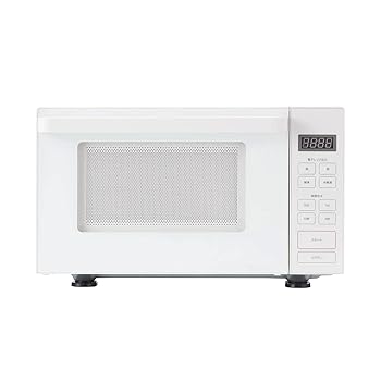 【中古】無印良品 電子レンジ・18L 白 幅47×奥行35(ハンドル含む39)×高さ28.5cm MJ...