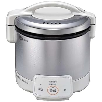 【中古】リンナイ 3合 ガス炊飯器 こがまるVQシリーズ グレイッシュホワイト 12A13A都市ガス用 RR-030VQ(W)-12A13A【メーカー名】【メーカー型番】【ブランド名】リンナイ(Rinnai) 炊飯器 【商品説明】リンナイ 3合 ガス炊飯器 こがまるVQシリーズ グレイッシュホワイト 12A13A都市ガス用 RR-030VQ(W)-12A13A【ご注文前に必ずご確認ください】【都市ガス用】商品は都市ガス用です。プロパンガスは使えません。ご注文前に必ずガス種をご確認ください。出荷後のお客様都合によるキャンセル・返品・交換はお受けしておりません。仕様・機能・使い方など商品の詳細はメーカーへお問い合わせください。炊飯能力：0.54L(0.5〜3合)です。お間違いのないようご注意をお願いいたします。別売のΦ9.5mmガス用ゴム管が必要です炊飯能力：0.54L(0.5〜3合)付属品：しゃもじ・計量カップ（白米用・無洗米用各1個）最大ガス消費量：1.05kW(900kcal／h)当店では初期不良に限り、商品到着から7日間は返品を 受付けております。お問い合わせ・メールにて不具合詳細をご連絡ください。他モールとの併売品の為、完売の際はキャンセルご連絡させて頂きます。中古品の商品タイトルに「限定」「初回」「保証」「DLコード」などの表記がありましても、特典・付属品・帯・保証等は付いておりません。電子辞書、コンパクトオーディオプレーヤー等のイヤホンは写真にありましても衛生上、基本お付けしておりません。※未使用品は除く品名に【import】【輸入】【北米】【海外】等の国内商品でないと把握できる表記商品について国内のDVDプレイヤー、ゲーム機で稼働しない場合がございます。予めご了承の上、購入ください。掲載と付属品が異なる場合は確認のご連絡をさせて頂きます。ご注文からお届けまで1、ご注文⇒ご注文は24時間受け付けております。2、注文確認⇒ご注文後、当店から注文確認メールを送信します。3、お届けまで3〜10営業日程度とお考えください。4、入金確認⇒前払い決済をご選択の場合、ご入金確認後、配送手配を致します。5、出荷⇒配送準備が整い次第、出荷致します。配送業者、追跡番号等の詳細をメール送信致します。6、到着⇒出荷後、1〜3日後に商品が到着します。　※離島、北海道、九州、沖縄は遅れる場合がございます。予めご了承下さい。お電話でのお問合せは少人数で運営の為受け付けておりませんので、お問い合わせ・メールにてお願い致します。営業時間　月〜金　11:00〜18:00★お客様都合によるご注文後のキャンセル・返品はお受けしておりませんのでご了承ください。0