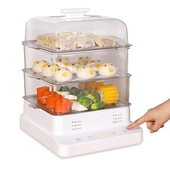 【中古】電気蒸し器 3段 蒸し器 電気 スチームクッカー 22L 大容量 電気汽船 多機能 家庭用 二重三層蒸し器 朝食用機械 卵蒸し器 スチーマー 24H予約タイマー/2H保温 乾燥防止保護付き SXZGJS【メーカー名】【メーカー型番】【ブランド名】SXZGJS スチームクッカー 【商品説明】電気蒸し器 3段 蒸し器 電気 スチームクッカー 22L 大容量 電気汽船 多機能 家庭用 二重三層蒸し器 朝食用機械 卵蒸し器 スチーマー 24H予約タイマー/2H保温 乾燥防止保護付き SXZGJS【食品グレードの信頼できる素材】: アッパーカバー: 厚みのある食品グレードのPC素材で、成分がはっきりと見えます。蒸しラック: 食品接触用の 304 ステンレス鋼、無毒、無味、耐久性。透明カバー：ボトルグレードのPC素材、BPAフリー。ジューストレイ：高品質の食品グレードのPP素材で、お手入れが簡単です。ステンレス製加熱ポット：加熱ポットを凹ませ、エネルギーを集めて蒸気を放出します。【3層大容量24L】：3層を自由に組み合わせて1人以上のニーズを満たすことができ、電気スチーマーはレストラン、バー、カフェ、レストラン、家族などの場所に最適です。【24時間予約タイミング・2H保温】：朝食の予約、前日の夜の食材仕込み、予約時間を選ぶだけで、翌朝手軽に楽しめる電気蒸し器が調理してくれる電気蒸し器です。それはあなたのために良い朝食です。 2H保温で、寒い時期の冷やしも怖くなく、夜帰宅しても温かいものが食べられます。【瞬間加熱・乾燥防止】：9S瞬間蒸し、360°循環、瞬間均一加熱、香りを刺激し、肉汁を閉じ込め、肉の栄養と鮮度を保ちます。安全性を確保するためのインテリジェントな乾燥防止燃焼。【パッケージ内容】：電気スチーマー×1、スチーマー×3、ジューストレー×1、カバー×1、電源コード×1、取扱説明書×1製品に問題が発生した場合は、当社を信頼してご連絡ください。当店では初期不良に限り、商品到着から7日間は返品を 受付けております。お問い合わせ・メールにて不具合詳細をご連絡ください。他モールとの併売品の為、完売の際はキャンセルご連絡させて頂きます。中古品の商品タイトルに「限定」「初回」「保証」「DLコード」などの表記がありましても、特典・付属品・帯・保証等は付いておりません。電子辞書、コンパクトオーディオプレーヤー等のイヤホンは写真にありましても衛生上、基本お付けしておりません。※未使用品は除く品名に【import】【輸入】【北米】【海外】等の国内商品でないと把握できる表記商品について国内のDVDプレイヤー、ゲーム機で稼働しない場合がございます。予めご了承の上、購入ください。掲載と付属品が異なる場合は確認のご連絡をさせて頂きます。ご注文からお届けまで1、ご注文⇒ご注文は24時間受け付けております。2、注文確認⇒ご注文後、当店から注文確認メールを送信します。3、お届けまで3〜10営業日程度とお考えください。4、入金確認⇒前払い決済をご選択の場合、ご入金確認後、配送手配を致します。5、出荷⇒配送準備が整い次第、出荷致します。配送業者、追跡番号等の詳細をメール送信致します。6、到着⇒出荷後、1〜3日後に商品が到着します。　※離島、北海道、九州、沖縄は遅れる場合がございます。予めご了承下さい。お電話でのお問合せは少人数で運営の為受け付けておりませんので、お問い合わせ・メールにてお願い致します。営業時間　月〜金　11:00〜18:00★お客様都合によるご注文後のキャンセル・返品はお受けしておりませんのでご了承ください。0