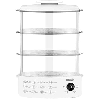 【中古】[kxzlhaa] 電気蒸し器 3 段式 スチームクッカー 卵蒸し器 大容量 多機能 家庭用調理器具 24 時間予約・2 時間保温 均一スチーム加熱 乾燥防止保護機能 自動電源オフ 朝食・惣菜作りに最適 (3段)【メーカー名】【メーカー型番】【ブランド名】kxzlhaa スチームクッカー 【商品説明】[kxzlhaa] 電気蒸し器 3 段式 スチームクッカー 卵蒸し器 大容量 多機能 家庭用調理器具 24 時間予約・2 時間保温 均一スチーム加熱 乾燥防止保護機能 自動電源オフ 朝食・惣菜作りに最適 (3段)【朝食予約機能で手軽に温かい食事を】 前日の夜に食材をセットして予約時間を選ぶだけで、翌朝自動的に調理が完了します。2 時間の保温機能を搭載し、寒い季節でも冷める心配がなく、夜の帰宅時にも温かい料理を楽しめます。忙しい朝の時間を有効に活用できる便利な電気蒸し器です。【9 秒瞬間蒸し＆360° 循環加熱で効率的調理】 9 秒で瞬間的に蒸気を発生させ、360° 均一循環加熱を実現します。沸騰調理よりも速く省エネルギーで、食材の香りを引き出し肉汁を閉じ込め、栄養と鮮度をしっかり保ちます。インテリジェントな空焚き防止機能により、使用時の安全性を確保しています。【12L 大容量で家族やパーティーに最適】 12L の大容量を備え、取り外し可能な構造で使い勝手が良好です。一度に複数の料理を調理でき、家族全員の食事やディナーパーティーの準備にも十分対応します。家庭用はもちろん、レストランやカフェなどの店舗でも幅広く活用できます。【簡単操作＆自動停止で安心して使用】 ベースに給水してトレイに食材を置き、タイマーを設定するだけで調理が開始します。複雑な操作は不要で、手間や汚れを抑えて美味しい仕上がりを実現します。自動シャットダウン機能が搭載され、水がなくなると自動的に電源が切れるため安心です。【ヘルシースチーム調理で栄養を逃さない】 新鮮な野菜や魚、肉の調理に最適な蒸し調理は、栄養素の流出を最小限に抑えます。沸騰調理と比べて食材本来の旨味、栄養、ビタミンをしっかり閉じ込め、ヘルシーで美味しい食事を簡単に作ることができます。当店では初期不良に限り、商品到着から7日間は返品を 受付けております。お問い合わせ・メールにて不具合詳細をご連絡ください。他モールとの併売品の為、完売の際はキャンセルご連絡させて頂きます。中古品の商品タイトルに「限定」「初回」「保証」「DLコード」などの表記がありましても、特典・付属品・帯・保証等は付いておりません。電子辞書、コンパクトオーディオプレーヤー等のイヤホンは写真にありましても衛生上、基本お付けしておりません。※未使用品は除く品名に【import】【輸入】【北米】【海外】等の国内商品でないと把握できる表記商品について国内のDVDプレイヤー、ゲーム機で稼働しない場合がございます。予めご了承の上、購入ください。掲載と付属品が異なる場合は確認のご連絡をさせて頂きます。ご注文からお届けまで1、ご注文⇒ご注文は24時間受け付けております。2、注文確認⇒ご注文後、当店から注文確認メールを送信します。3、お届けまで3〜10営業日程度とお考えください。4、入金確認⇒前払い決済をご選択の場合、ご入金確認後、配送手配を致します。5、出荷⇒配送準備が整い次第、出荷致します。配送業者、追跡番号等の詳細をメール送信致します。6、到着⇒出荷後、1〜3日後に商品が到着します。　※離島、北海道、九州、沖縄は遅れる場合がございます。予めご了承下さい。お電話でのお問合せは少人数で運営の為受け付けておりませんので、お問い合わせ・メールにてお願い致します。営業時間　月〜金　11:00〜18:00★お客様都合によるご注文後のキャンセル・返品はお受けしておりませんのでご了承ください。0